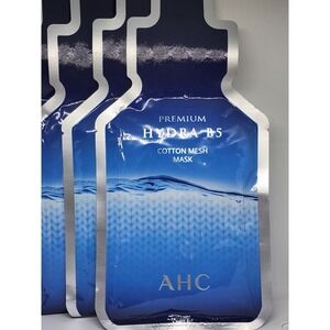 AHC Premium Hydra B5 Cotton Sheet Face Mask 4 Pack Hydrating Korean Skincare